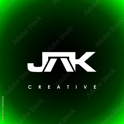 JAK Letter Initial Logo Design Template Vector Illustration