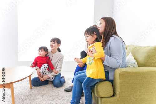 ママ友と子供たち