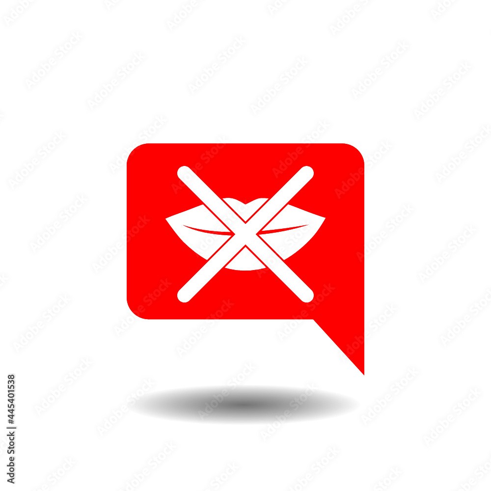 Keeping secrets icon with shadow Keeping secrets icon with shadow