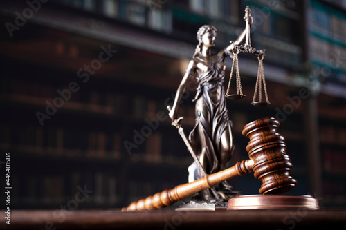 Εκτύπωση καμβά Law theme