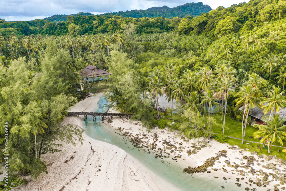 Khlong Hin haad beach, A la koh kood, Trat, Thailand Khlong Hin haad beach, A la koh kood, Trat, Thailand