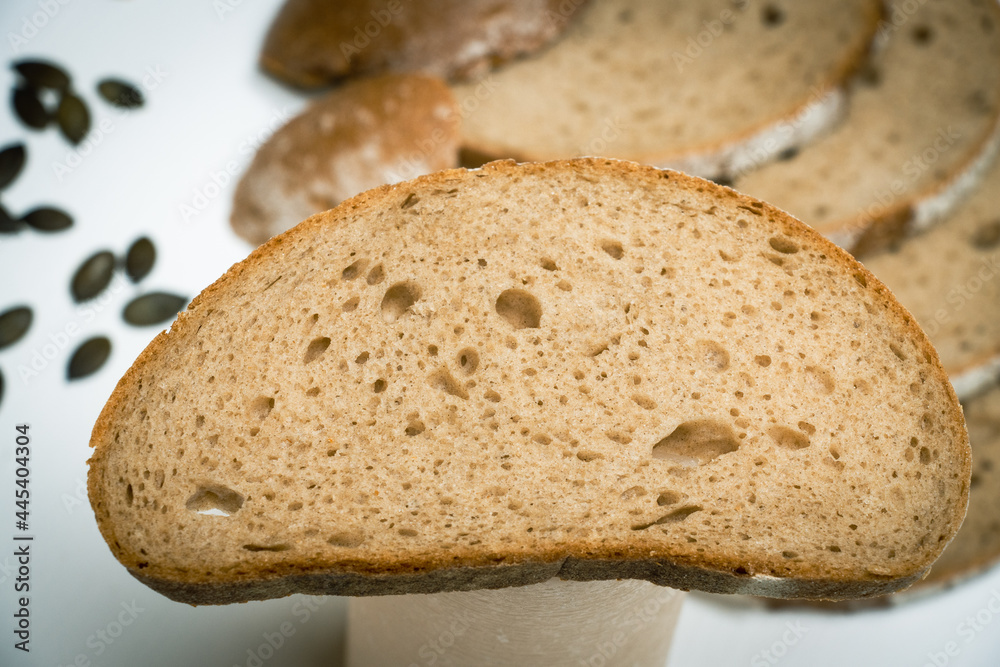 Broader rye bread with pumpkin seeds Broader rye bread with pumpkin seeds