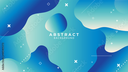 Fototapeta Naklejka Na Ścianę i Meble -  	
Abstract color background set for creative design. Blue green red yellow purple abstract cover design for business and corporate. Colorful abstract geometric background. Liquid dynamic gradient wave