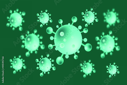 Corona Virus background design