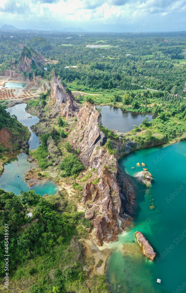 Grand Canyon Nong Bu in Chanthaburi, Thailand