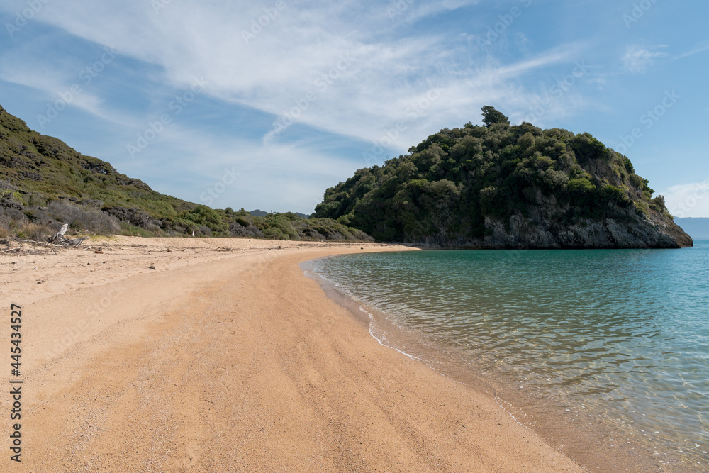 Islet off Taupo Head, Golden Bay, Abel Tasman, New Zealand Islet off Taupo Head, Golden Bay, Abel Tasman, New Zealand