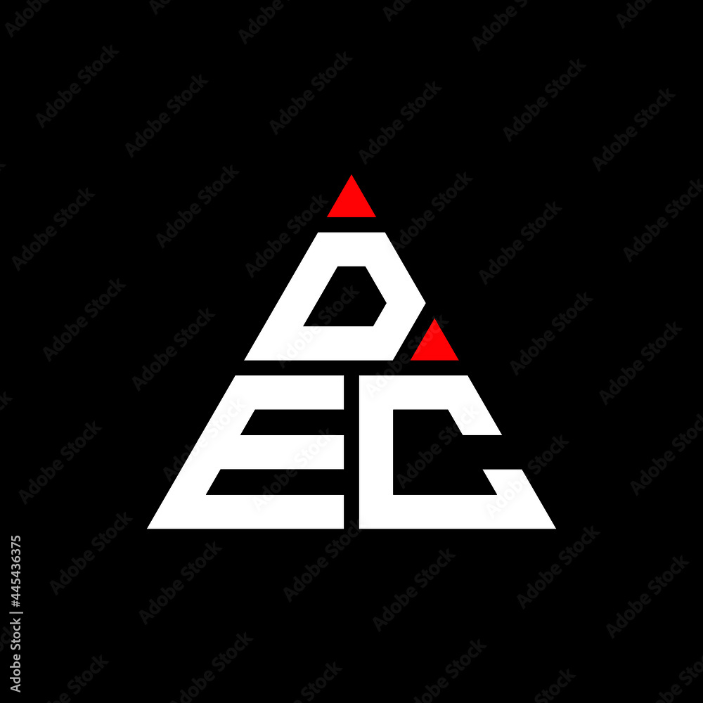 DEC triangle letter logo design with triangle shape. DEC triangle logo design monogram. DEC triangle vector logo template with red color. DEC triangular logo Simple, Elegant, and Luxurious Logo. DEC DEC triangle letter logo design with triangle shape. DEC triangle logo design monogram. DEC triangle vector logo template with red color. DEC triangular logo Simple, Elegant, and Luxurious Logo. DEC