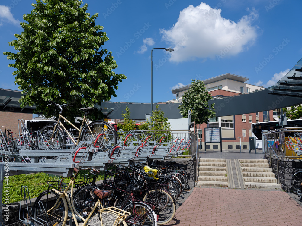 Bicycle storage Oosterhout, Noord-Brabant Province, The Netherlands
