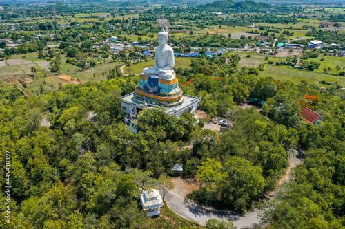 Wat Nong Hoi Park buddha statue and temple  in Ratchaburi  Thailand