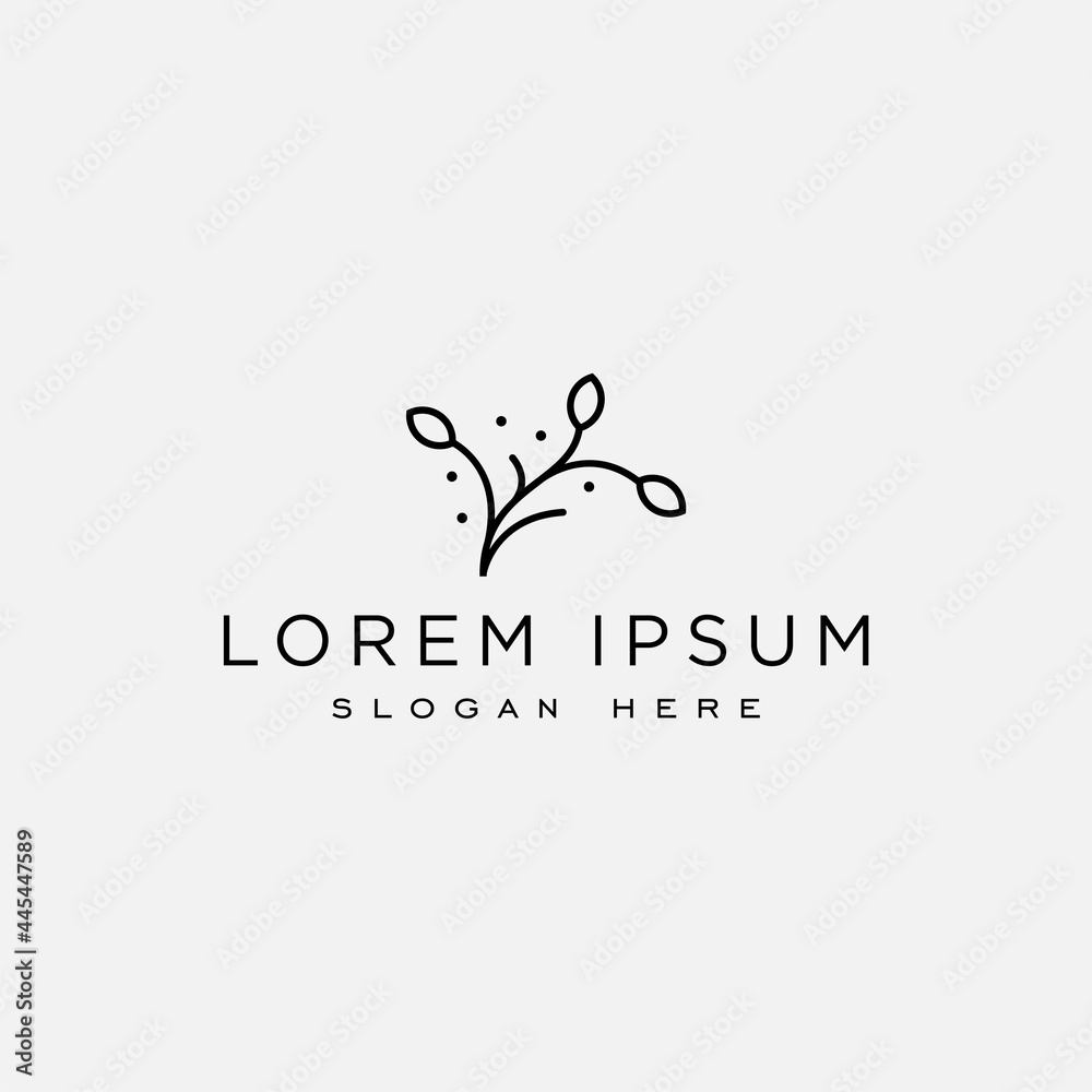 Luxury tree premium logo design