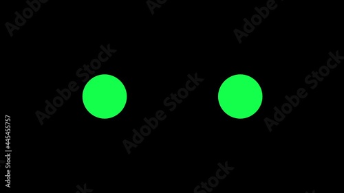 Ball splitting loading animation.
