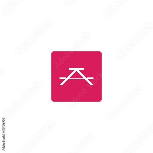 Picnic table icon
