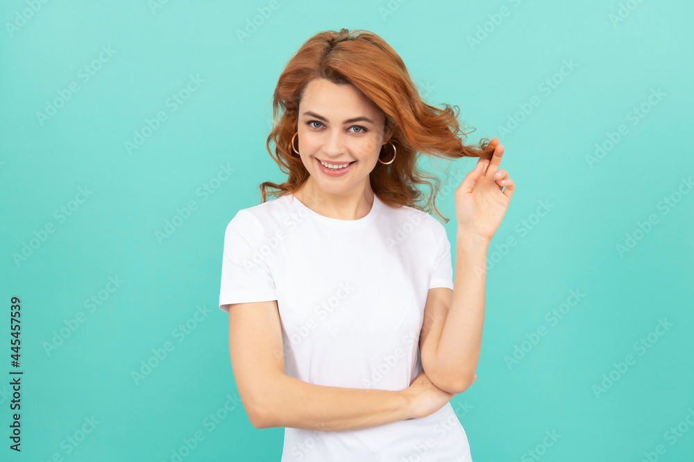 cheerful woman with curly hair. beauty and fashion. female fashion model. cheerful woman with curly hair. beauty and fashion. female fashion model.
