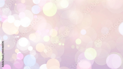 abstract background with bokeh