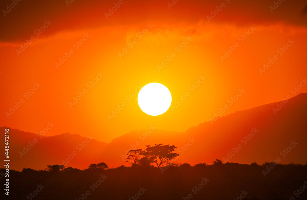 African Sunset African Sunset