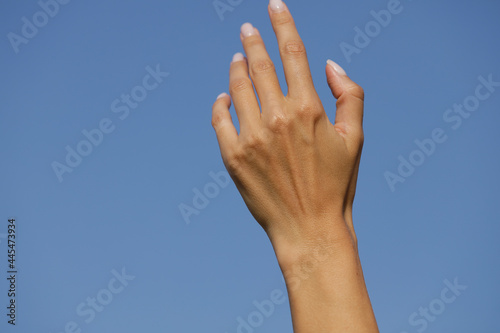 hands in sky