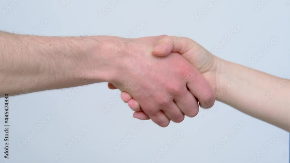 female and male hands of Europeans on a white background, closeup palms of people, greet each other, business concept, meeting old friends female and male hands of Europeans on a white background, closeup palms of people, greet each other, business concept, meeting old friends