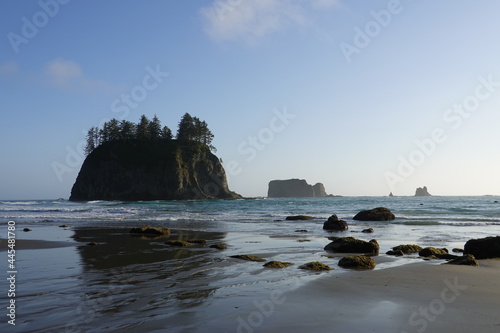 Second Beach is located .7 miles from La Push Road in Olympic National Park. photo