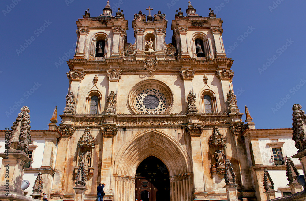 Alcobaca Monastery, historic wonder of central Portugal, and a UNESCO World Heritage Site.
