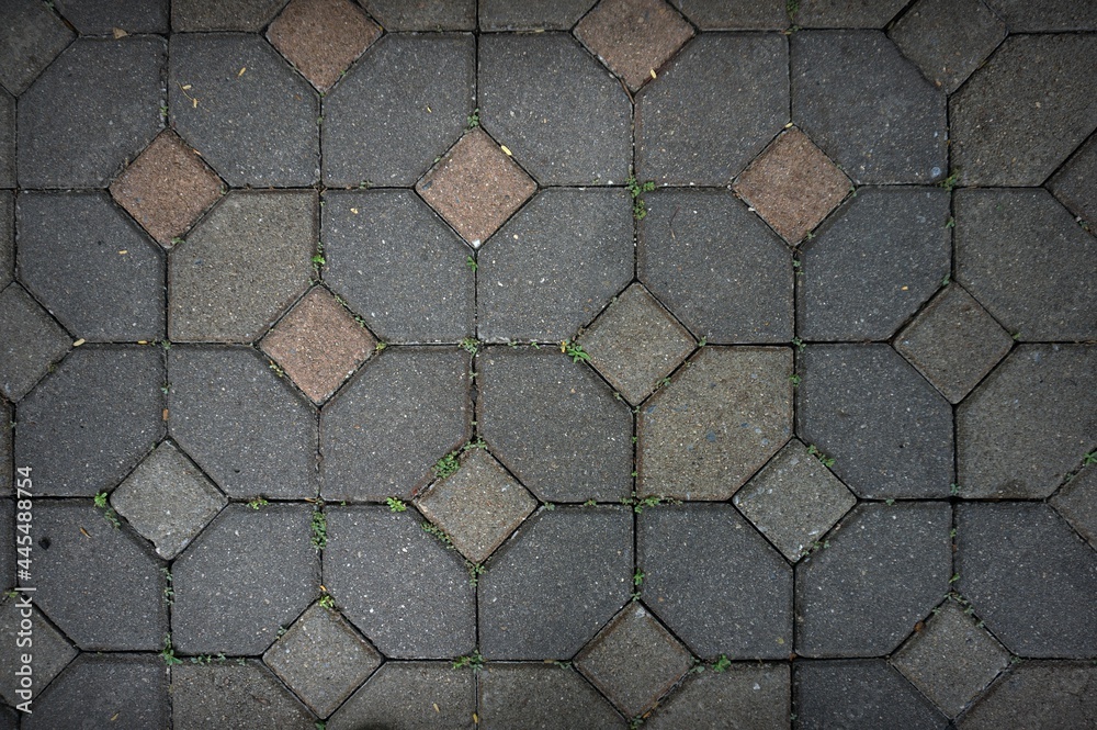 Photo Cement Walkway Brick Construction Background Photo Cement Walkway Brick Construction Background
