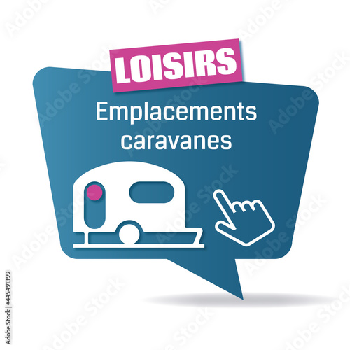 Logo emplacements caravanes.