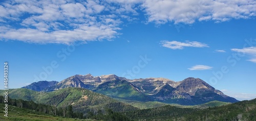Obraz na płótnie Timpanogos Mountain Range