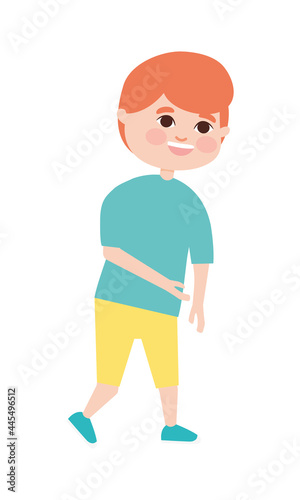 redhead boy icon