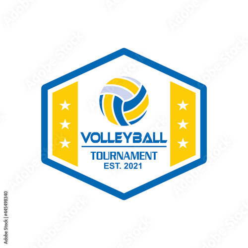 volley ball logo , sport logo vector