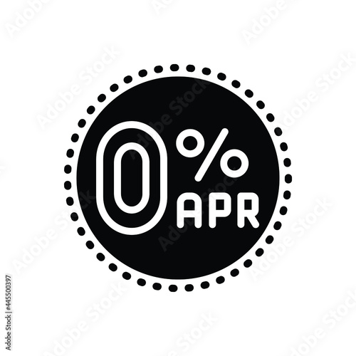 Black solid icon for apr