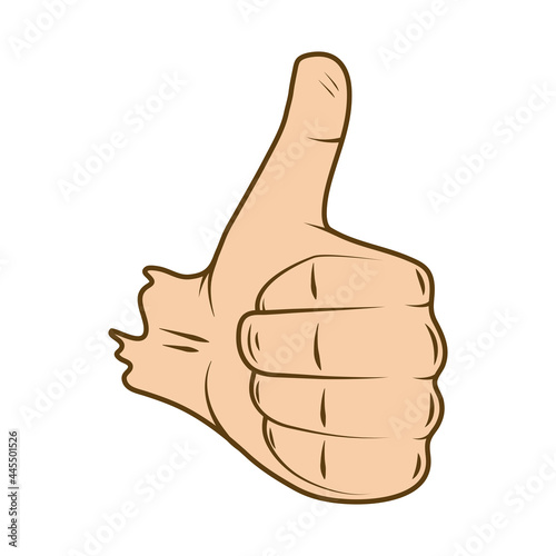 left hand ok gesture