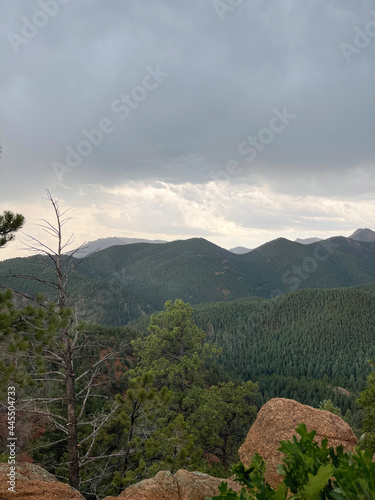 landscape with clouds
