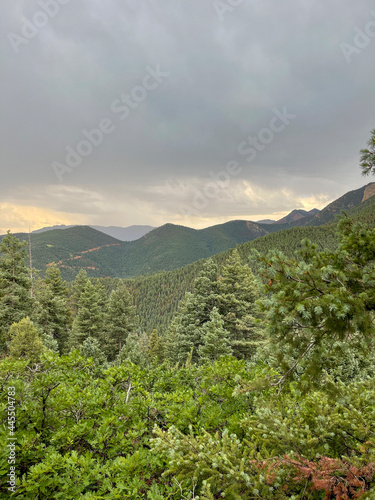 landscape with clouds