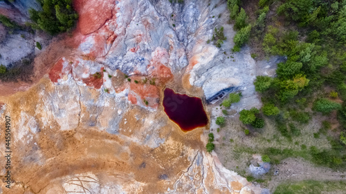 Obraz na plátně Red lake