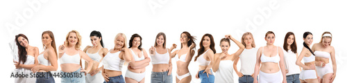 Group of body positive wome...