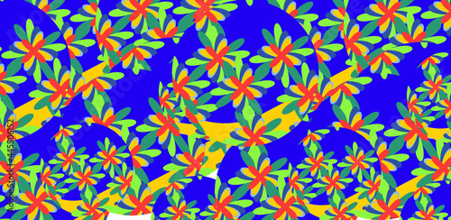Abstract floral pattern background © Background.cc