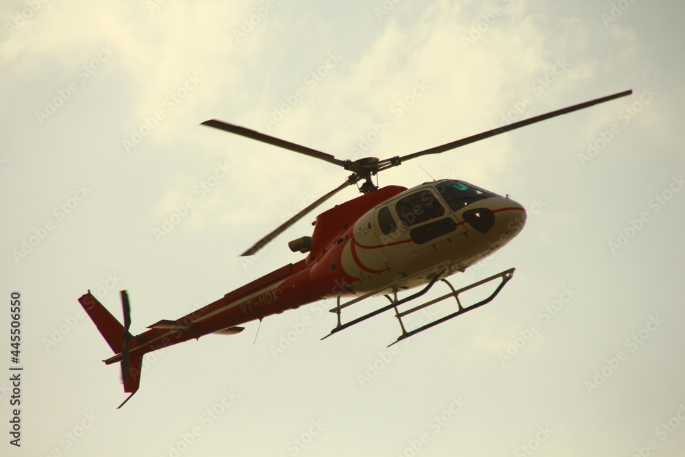 Fototapeta premium helicopter in action