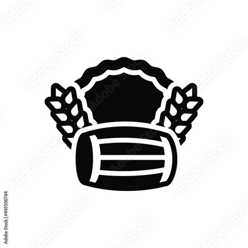 Black solid icon for baisakhi