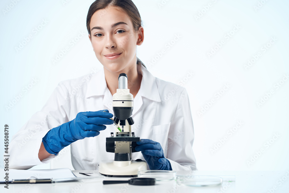 woman scientist laboratory research diagnostics woman scientist laboratory research diagnostics