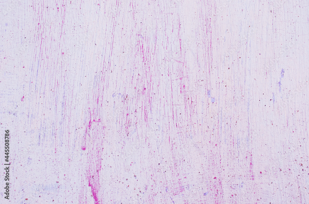 The metal background is painted in a pale pink color with brush marks The metal background is painted in a pale pink color with brush marks