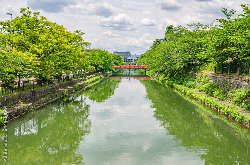 京都　岡崎の琵琶湖疏水