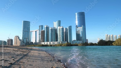 Al Reem island in Abu Dhabi, United Arab Emirates photo