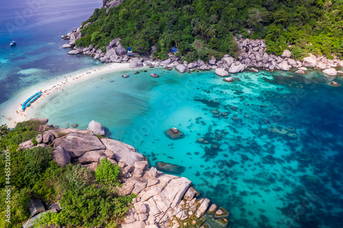 Koh NangYuan off of Koh Tao  Thailand