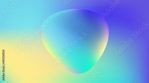 Rainbow abstract liquid colourful bubble wallpaper background