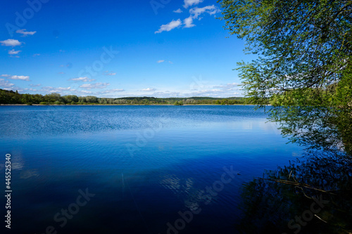 Blue. Lac de Marcenay