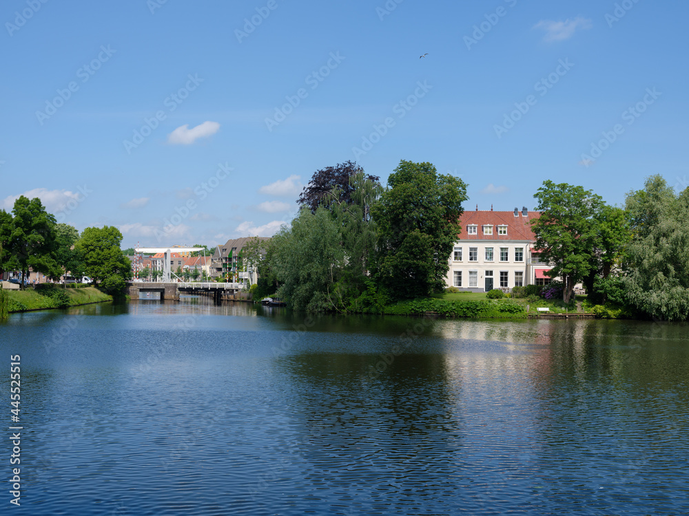 Cityscape Zwolle, Overijssel Province, The Netherlands