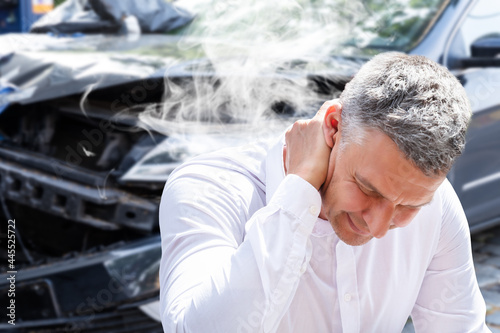 Car Accident Injury And Neck Pain