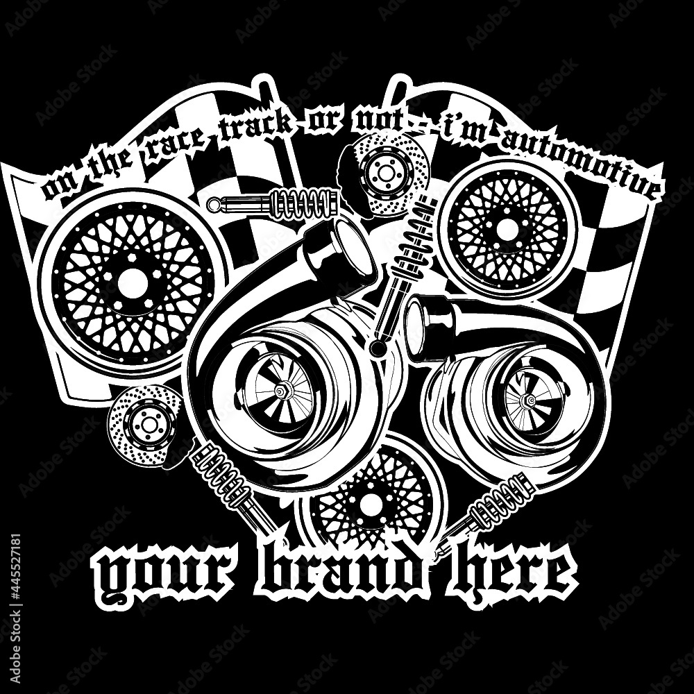 Obraz premium background with wheels