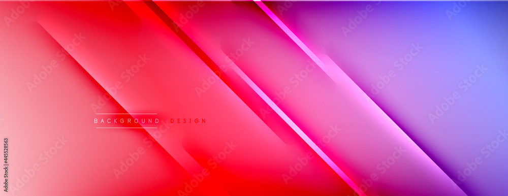 Abstract background. Shadow lines on bright shiny gradient background. Abstract background. Shadow lines on bright shiny gradient background.