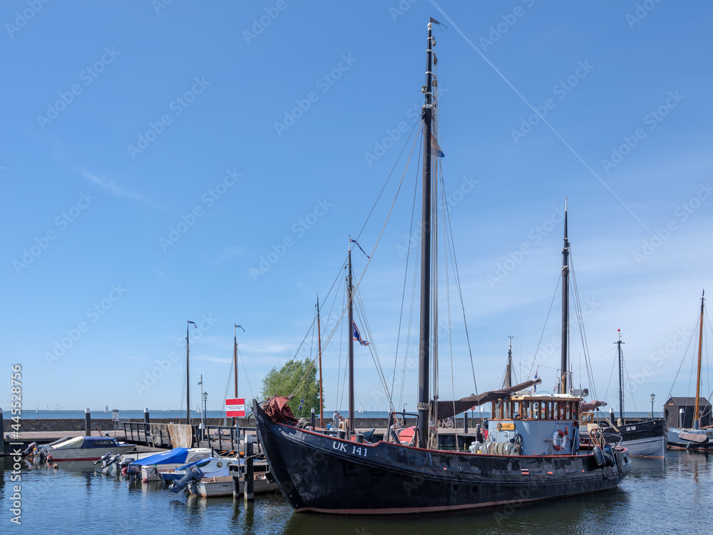 Urk Harbour, Flevoland Province, The Netherlands