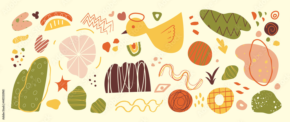 Hand drawn abstract pattern vector. Cute and modern organic shapes, scrapbook, stories template, abstract graphics background design for prints, wallpaper, packaging background. Hand drawn abstract pattern vector. Cute and modern organic shapes, scrapbook, stories template, abstract graphics background design for prints, wallpaper, packaging background.